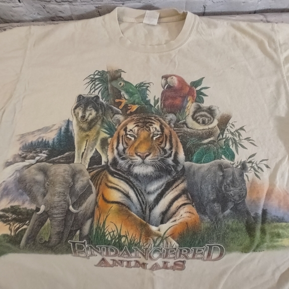 Alstyle Other - Vintage Bush Gardens Endangered Animals Tee Alstyle Apparel XL